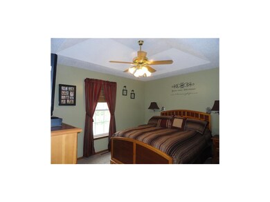 master bedroom with full bath