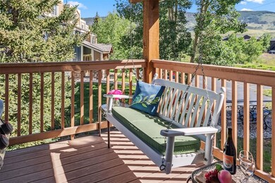 Step out onto the deck and enjoy privacy and tranq