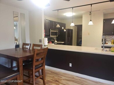 Dining and kitchen
