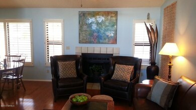 Fireplace in LR