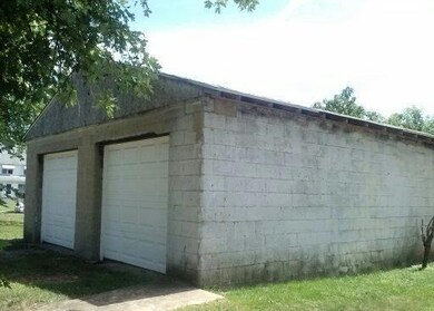 Block 2 car garage