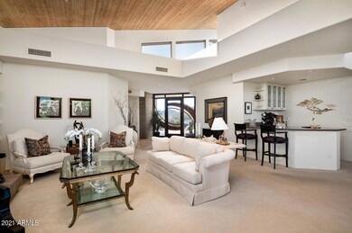 Living room view to entry