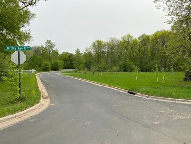 Corner looking down Jeffrey Circle