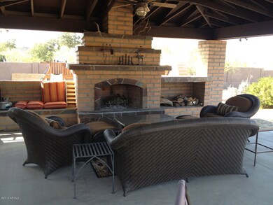 Outside Fireplace