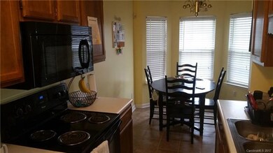Kitchen and eat in area