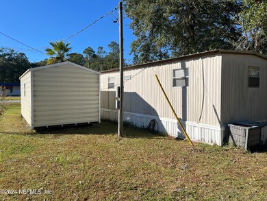 Back of home and shed