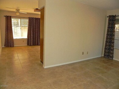 Open living space with new 20' tile