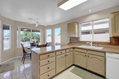 Lake views from Kitchen