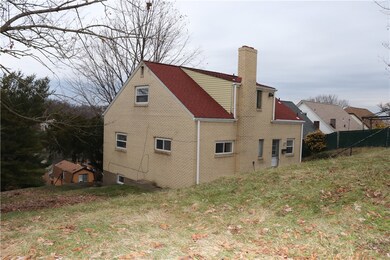 Rear of house