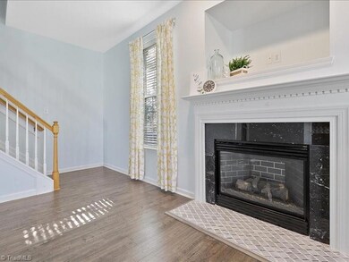 Gas Fireplace in Living Room