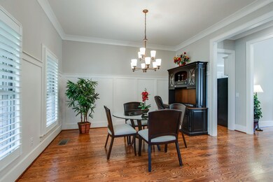 Formal dining area