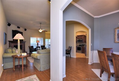 Very open feel to this home.