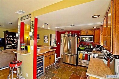 Remodeled gourmet kitchen