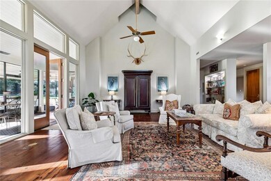 Grand living room perfect for gracious entertainin