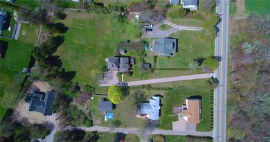 Private driveway, house sets back from Weekapaug R