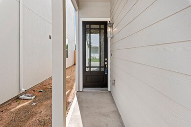 Photos depict a model home built on the same floor