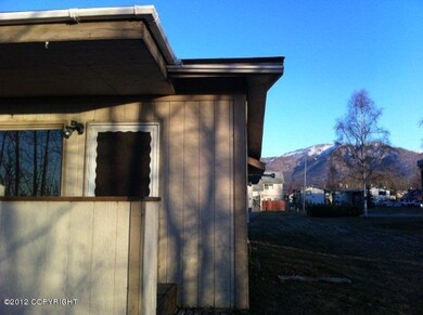 Unit 1 Back door and Mt view