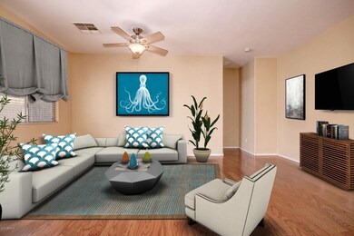 Family Room - virtually staged