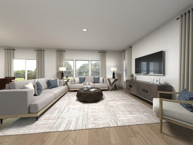 Photo is not of the actual home, but is an inspirational photo of builder’s model home and may depict options, furnishings, and/or decorator features that are not included