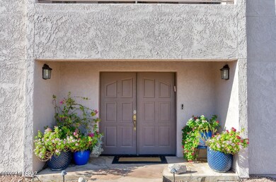 Inviting Double Door Front Entry