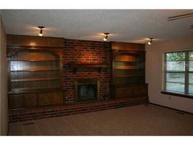 Living Room. Second Living or Family Room with Bui