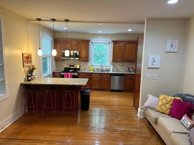 Kitchen & second seating area