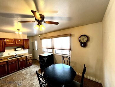 Kitchen and dining area