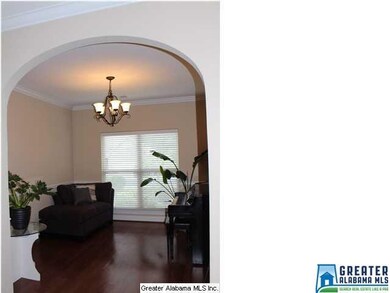 Dining room with gorgeous archway entry