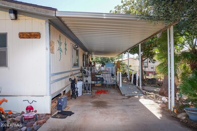 Carport and Large Covered Porch