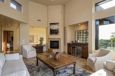 Fireplace/Bar area