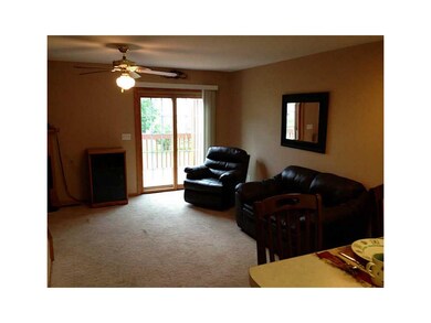Living Room. This end unit has an engaging living 