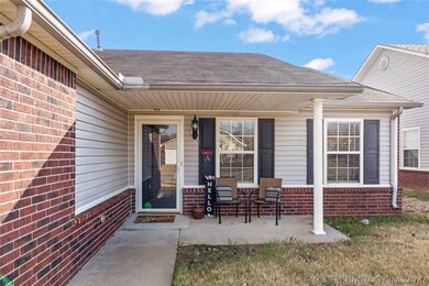 Quaint Covered Front Porch