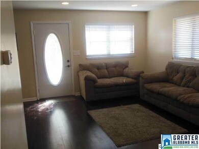 View of the Living Room and front entrance.