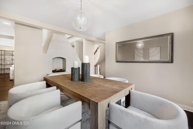Dining Room to Fireplace