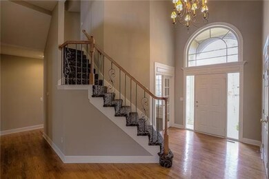 Office off of foyer