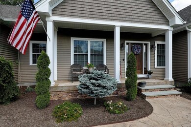 Relaxing front porch