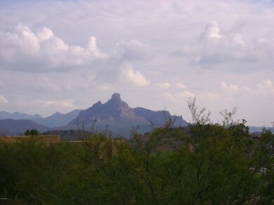 Red Mountain on Cloudy day