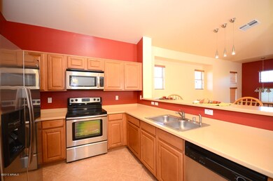 kitchen (refrigerator is included!)