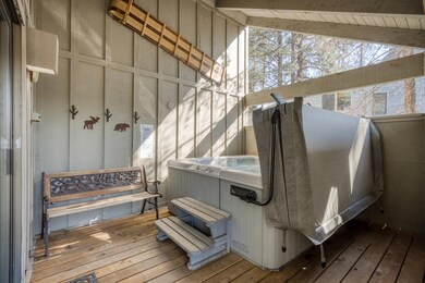 Hot tub area