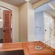 Office looks out to foyer