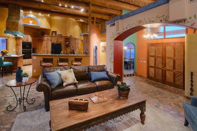 family room to front door