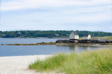 fish shacks at Willard Beach