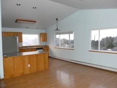 Open living room and kitchen!