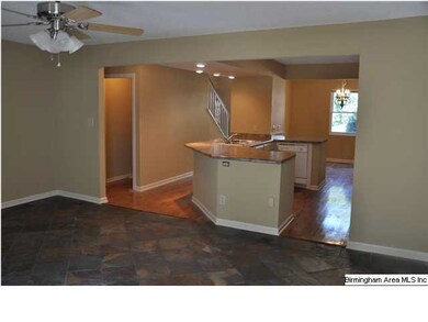 Slate floors in Living Room