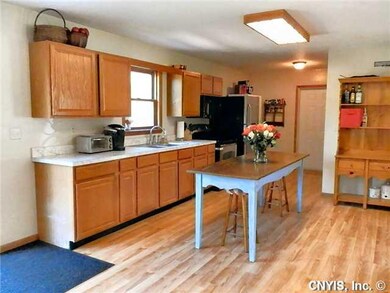 Kitchen. There is plenty of room in the kitchen to