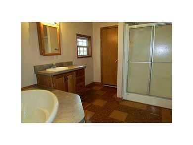 Master Bathroom. Large master bath with garden tub