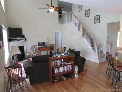 Breakfast bar - open floor plan.