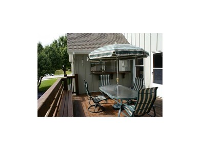 Plenty of room to entertain on the deck