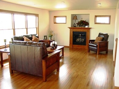 Great room - gas fireplace