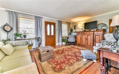 Great livable space for entertaining and open into